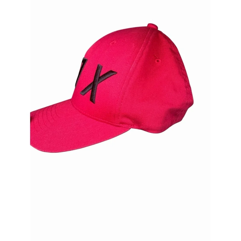 Fox Racing Flexfit 110 Snapback‎ Hat Red Black MX Motocross Dirt Bike Cap